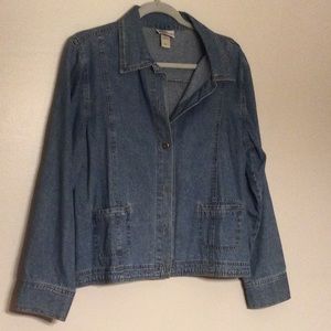 Las Olas denim jacket.  Gently used.